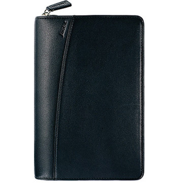 Afbeeldingen van Filofax Personal  Lyndhurst Black + rits