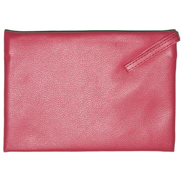 Afbeeldingen van etui plat 200x140mm leatherlook roze