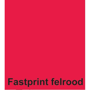 Afbeeldingen van kopieerpapier Fastprint A4  80gr 100vel felrood