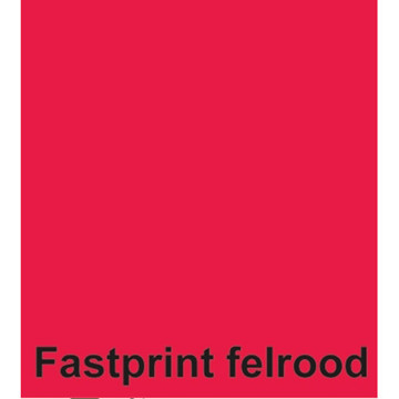 Afbeeldingen van kopieerpapier Fastprint A4  80gr 500vel felrood