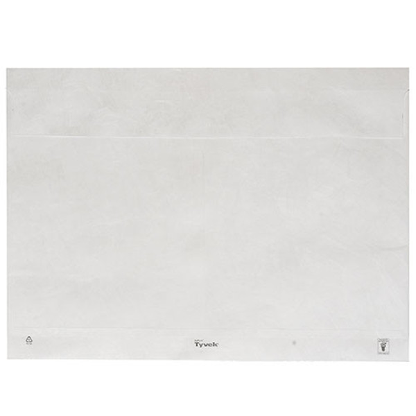 Afbeelding van envelop 305x406x50mm Tyvek 68gr wit E4 - sluiting lange zijde