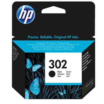 Afbeeldingen van inktcartridge HP 302   F6U66AE black