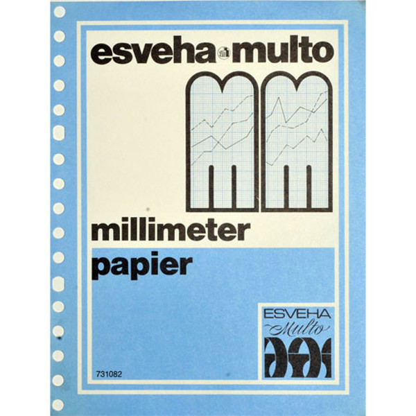 Afbeelding van interieur 17-gaats Multo millimeterpapier 50vel