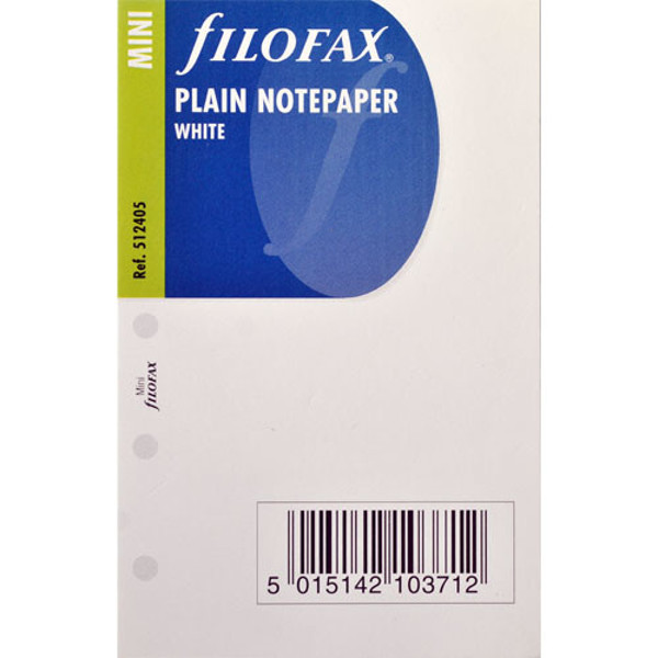 Afbeelding van Filofax Mini blanco wit