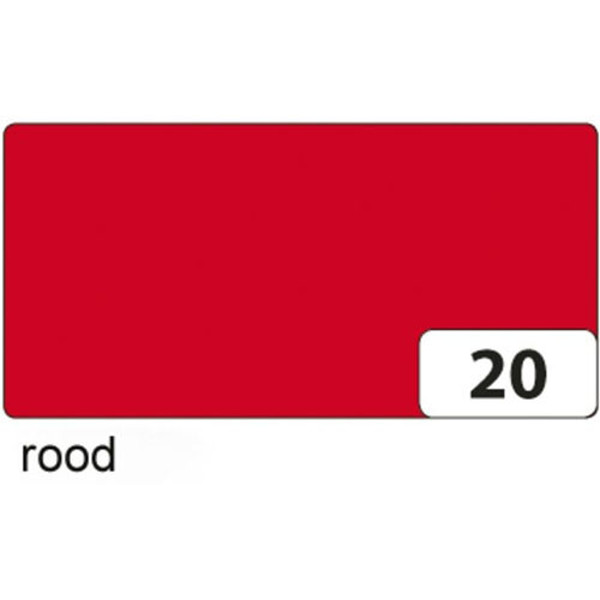 Afbeelding van fotokarton Folia 2zijdig 50x70cm 300gr nr20 - rood