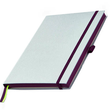 Afbeeldingen van LAMY notitieboek A5 hardcover silver-purple