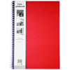 Afbeelding van fotoplakboek Papyrus 230x330mm 24vel doorschoten - blauw / beige / zwart / rood / groen