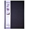 Afbeelding van plakboek Papyrus 230x330mm 40vel spiraal - blauw / beige / zwart / rood / groen