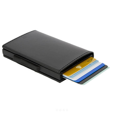 Afbeeldingen van Ögon Design creditcardhouder Cascade Wallet Black