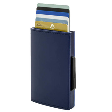 Afbeeldingen van Ögon Design creditcardhouder Cascade Wallet Navy Blue