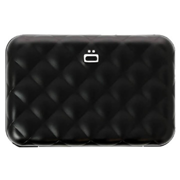 Afbeeldingen van Ögon Design creditcardhouder Smart Case Button Black