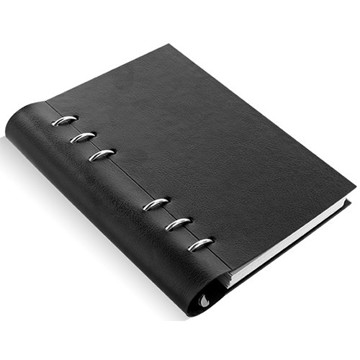 notitieboek Filofax Clipbook Personal Classic Bright Black