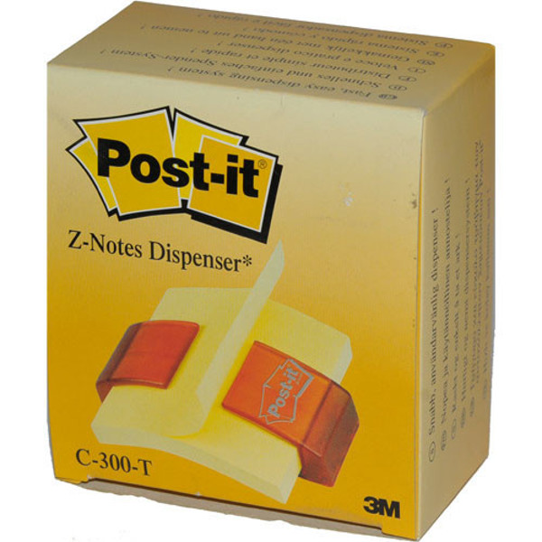 Afbeelding van memoblokhouder 3M Post-it Z-notes 76x76mm oranje