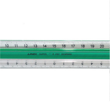 liniaal Linex Super S30 30cm rubberen strip