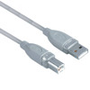 Afbeelding van kabel Hama USB 2.0 A-B male/male grijs 180cm