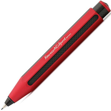 Afbeeldingen van Kaweco Sport Aluminium / Carbon Red Matte - 0.7 vulpotlood