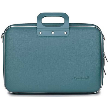 Afbeeldingen van Bombata Business Classic laptoptas 15.6'' - Teal Blue