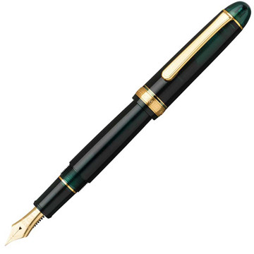 Afbeeldingen van Platinum #3776 Century vulpen Laurel Green GT