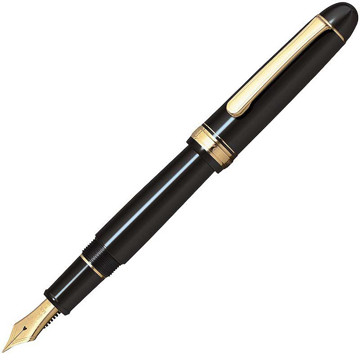 Afbeeldingen van Platinum #3776 Century vulpen Black in Black GT