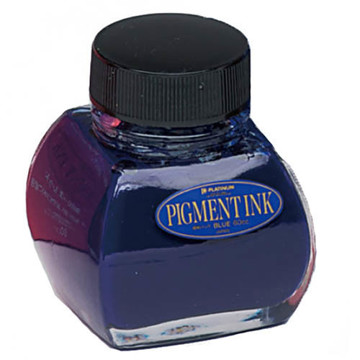 Platinum inktpot Pigment Ink Blue         - 60ml