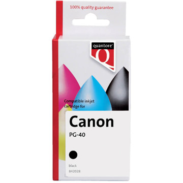 Afbeeldingen van inktcartridge Quantore Canon PG-40 black