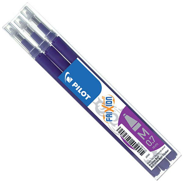 Afbeelding van rollerpenvulling Pilot Frixion FR7 Ball 0.35mm Purple - 3stuks