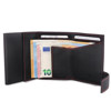 Afbeelding van SecWal creditcardhouder met drukknop Carbon black / red