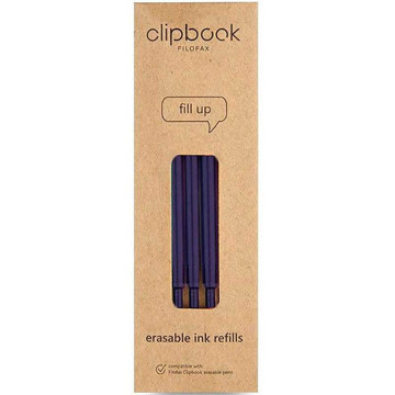 Afbeeldingen van Filofax balpenvulling erasable pen - Black