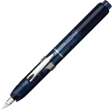 Afbeeldingen van Platinum Curidas Abyss Blue Retractable vulpen