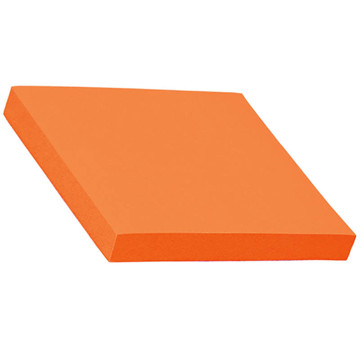 Afbeeldingen van memoblok Quantore  76x76mm neon oranje 6stuks a100vel