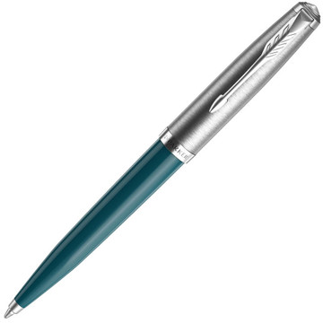 Afbeeldingen van Parker 51 Teal Blue CT balpen