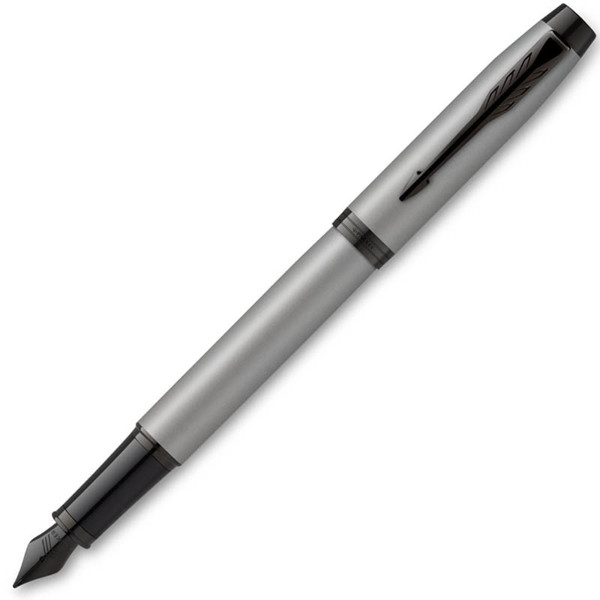 Afbeelding van Parker IM Achromatic Black Edition Grey BT vulpen