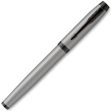 Afbeeldingen van Parker IM Achromatic Black Edition Grey BT vulpen