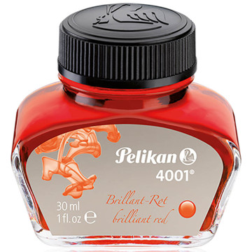 Afbeeldingen van Pelikan inktpot 4001 30ml Brilliant Red