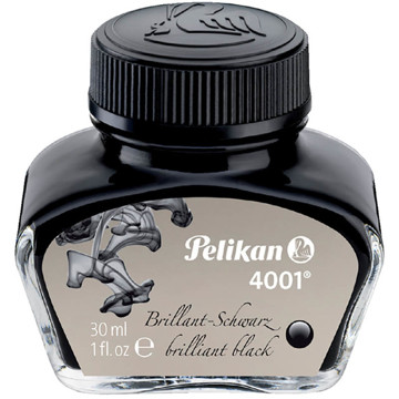 Afbeeldingen van Pelikan inktpot 4001 30ml Brilliant black