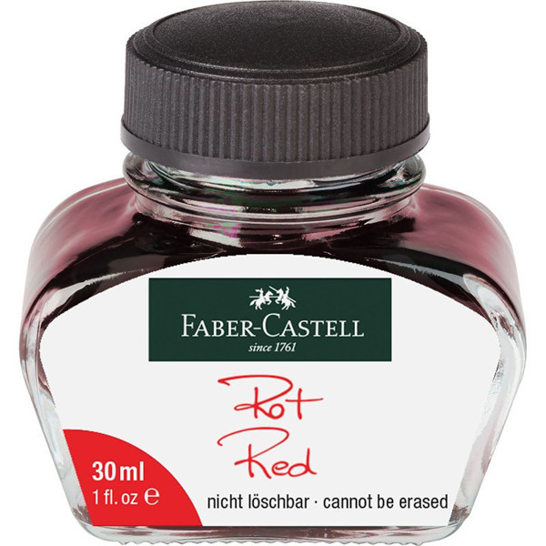 vulpeninkt Faber-Castell Red - 30ml 