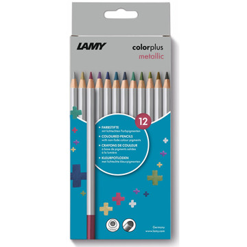 kleurpotloden Lamy Colorplus 12 metallic kleuren