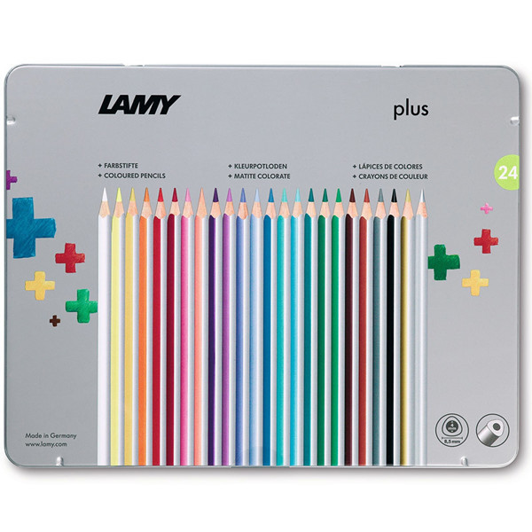 kleurpotloden Lamy Plus 24 kleuren metalen doos