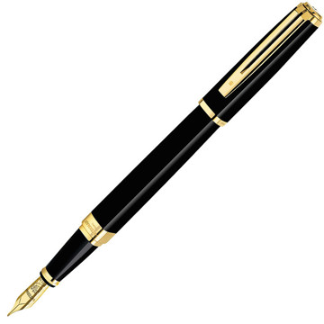 vulpen Waterman Exception Slim Lack GT black