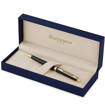 balpen Waterman Hemisphere laque black GT