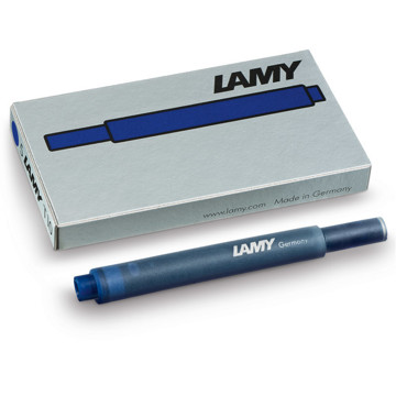 inktpatroon Lamy T10 blauw / zwart 5stuks