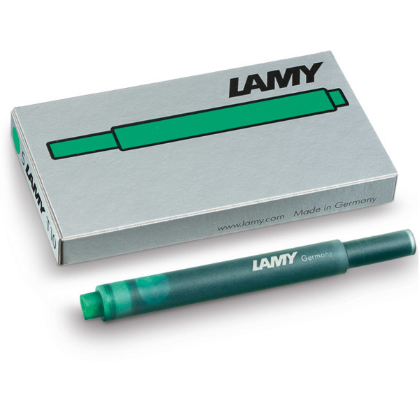  inktpatroon Lamy T10 groen 5stuks