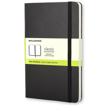 Afbeeldingen van Moleskine Notebook Large blanco   - Hard cover Black