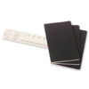 Afbeelding van Moleskine Cahier Journals Large blanco Black - 3stuks