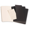 Afbeelding van Moleskine Cahier Journals Large blanco Black - 3stuks