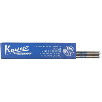 Afbeeldingen van Kaweco balpenvulling D1 Blue broad 1.2mm 5stuks