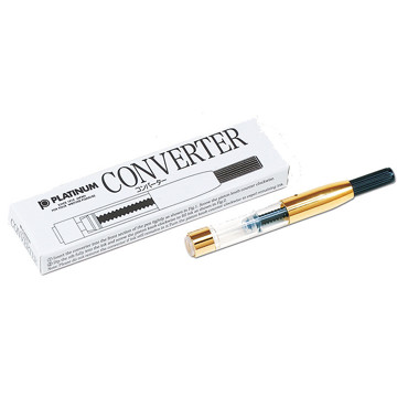 vulpenconverter Platinum goudkleurig