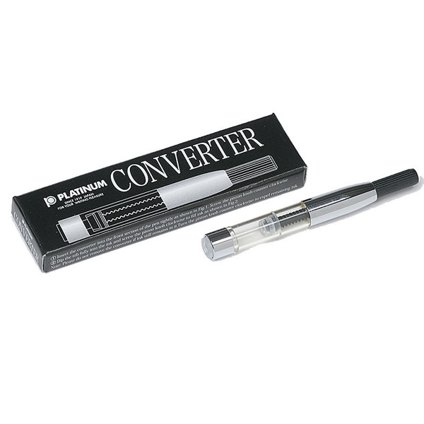 vulpenconverter Platinum zilverkleurig