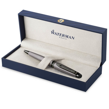 Afbeeldingen van Waterman Expert Metallic Silver RT balpen