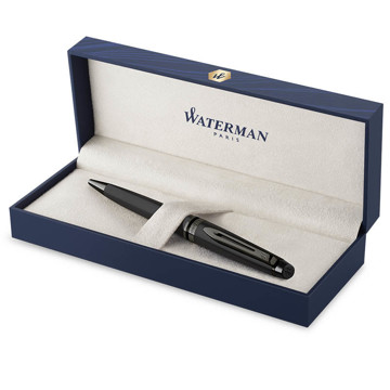 Afbeeldingen van Waterman Expert Metallic Black RT balpen